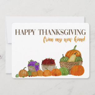 From my New Home Thanksgiving Address Announcement
