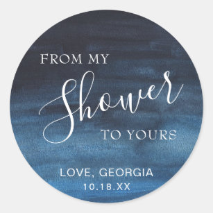 From My Shower Stickers - 34 Results | Zazzle