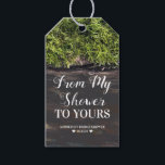 From My Shower To Yours - Bridal Shower Gift Tags<br><div class="desc">From My Shower to Yours Soap Favor Tags</div>