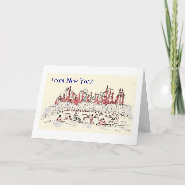 from New York greeting card (Front)