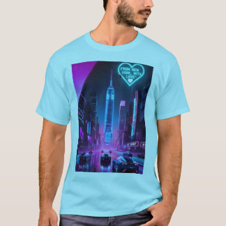 From New York, with Love – Liberty Spirit Freedom. T-Shirt