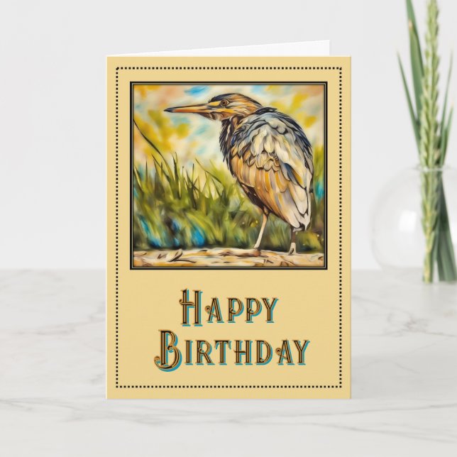 From One Old Bird to Another - Birthday Card (Front)