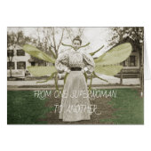 FROM ONE SUPERWOMAN TO ANOTHER 1890 FLYING WOMAN (Front Horizontal)