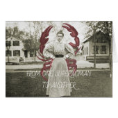 FROM ONE SUPERWOMAN TO ANOTHER 1890 LOBSTER  WOMAN (Front Horizontal)