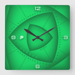 From Order Comes Freedom Square Wall Clock