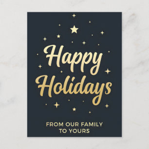 From Our Family To Yours Invitation Postcard