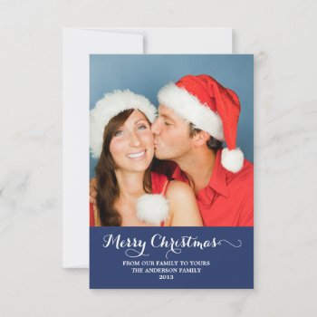 From Our Family To Yours Photo Cards by PeridotPaperie at Zazzle