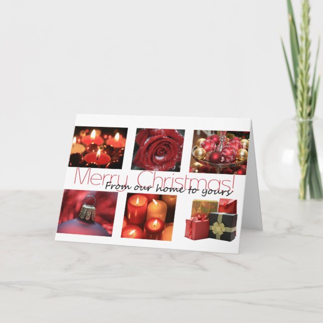 From our Home to Yours.. Christmas card (Front)