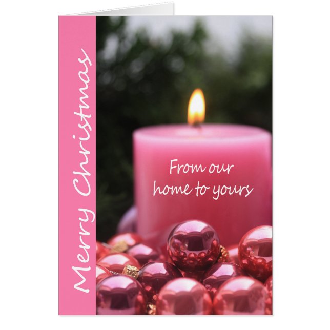 From our Home to Yours.. Christmas card (Front)