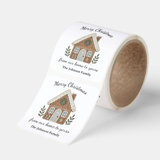 From our home to yours Merry Christmas Sticker