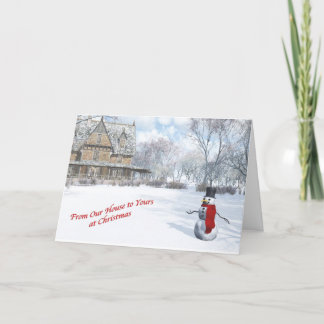 From Our House to Yours Christmas Card