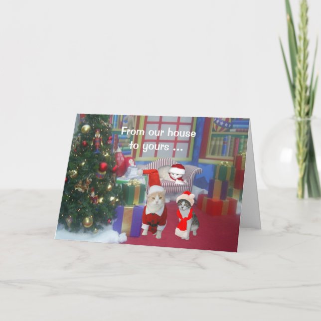 From Our House to Yours! Holiday Card (Front)