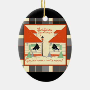 From Our House to Yours Scotty Dog Ornament