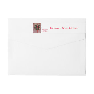 From our new Home Christmas Wreath Wrap Around Label