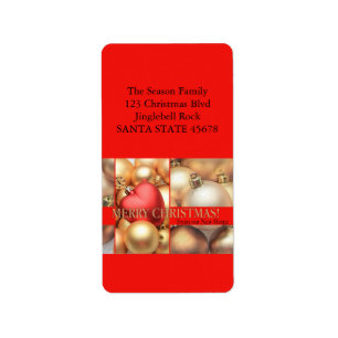 From our new Home golden ornaments Label
