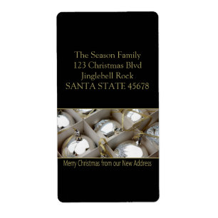 From our new Home Silver Ornaments Label