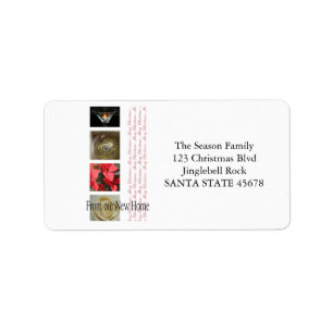 From our new Home Winter collage Label