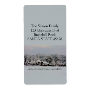 From our new Home Winter wonderland Label
