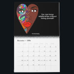 From Pain 2 Painting Calendar 2026<br><div class="desc">This calendar is a year-long companion for healing, reflection, and transformation. Each month invites you to slow down, reconnect w/ yourself and move w/ intention through life's seasons. Featuring encouraging affirmations and original artwork, this calendar is designed to support emotional wellness, self-awareness and growth. One day at a time!</div>