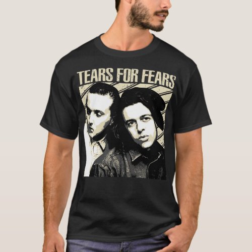 From Pale Shelter To Stardom Tears For Fears Rise  T_Shirt