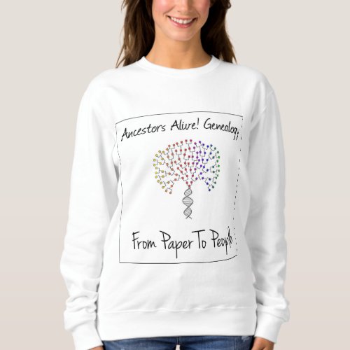 From Paper To People Logo Sweatshirt