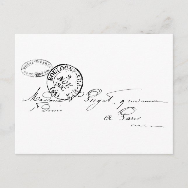 From Paris Postcard (Front)