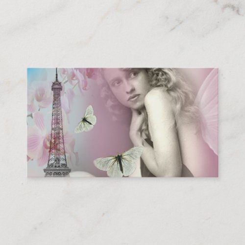 From Paris with Love Business Card Template