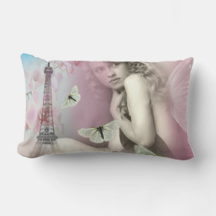 From Paris with Love Lumbar Pillow