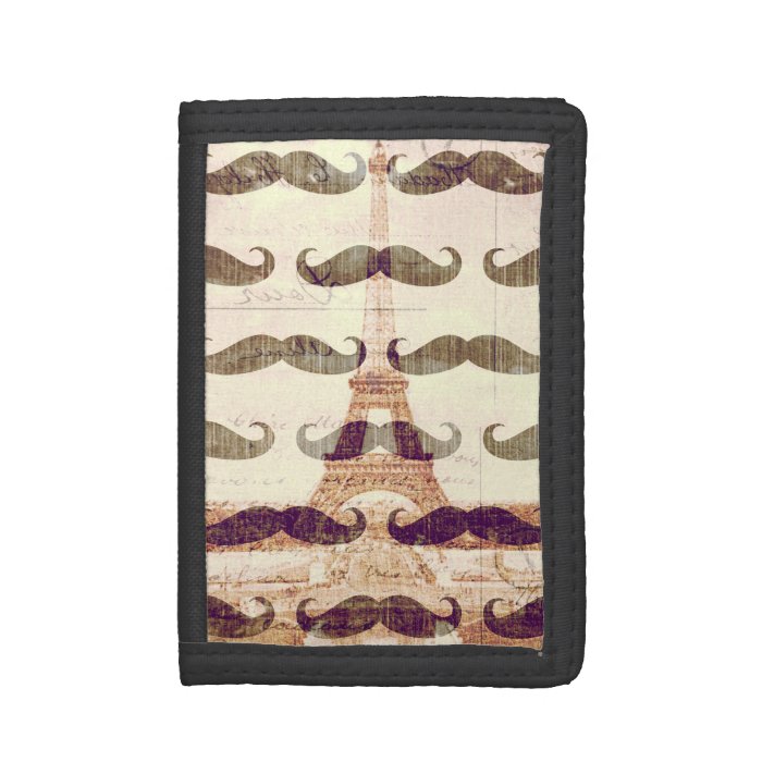 From Paris with mustache Wallet