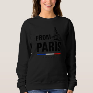 From Paris With Pride Illustration Graphic Design Sweatshirt