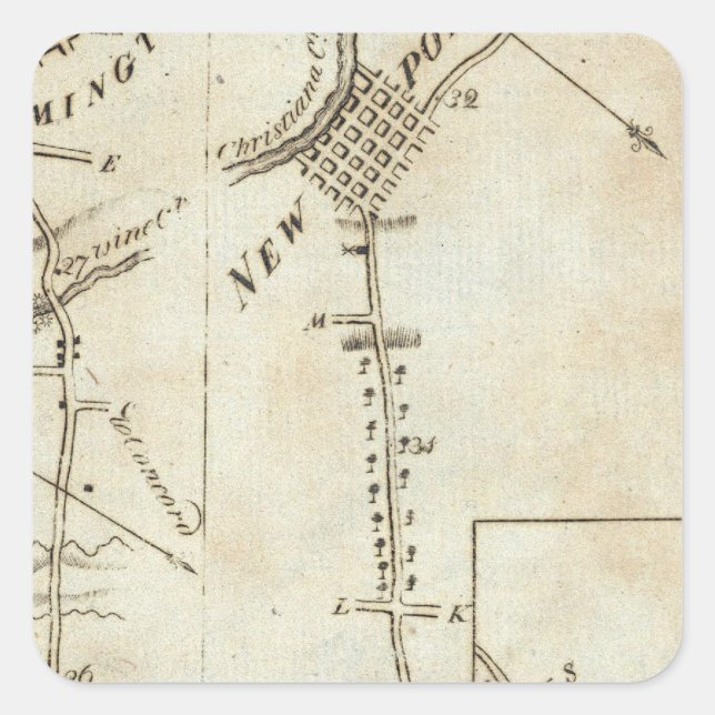 From Phila to Annapolis Maryld 53 Square Sticker (Front)