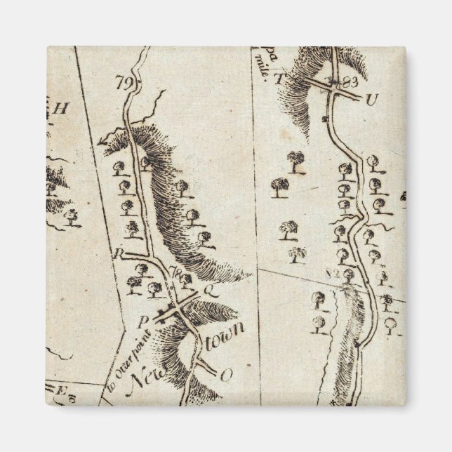 From Philadelphia to Annapolis Md 57 Magnet (Front)