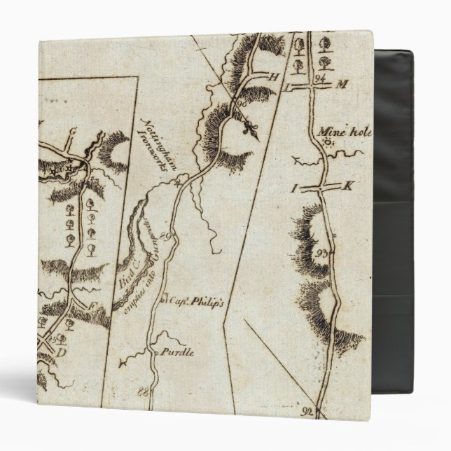 From Philadelphia to Annapolis Md 58 3 Ring Binder (Front/Inside)