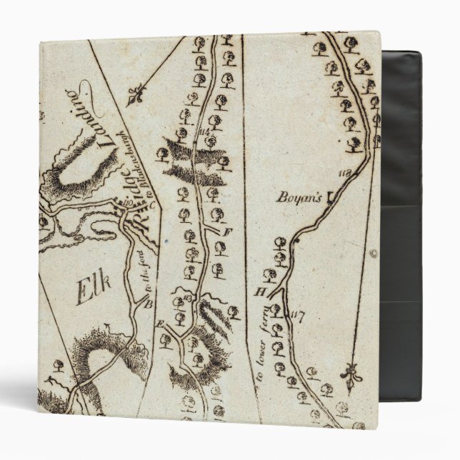 From Philadelphia to Annapolis Md 60 3 Ring Binder (Front/Inside)