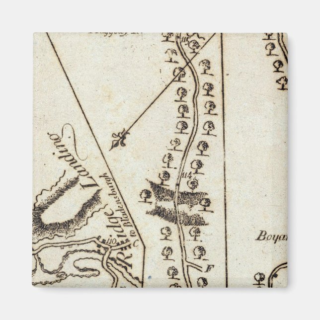 From Philadelphia to Annapolis Md 60 Magnet (Front)