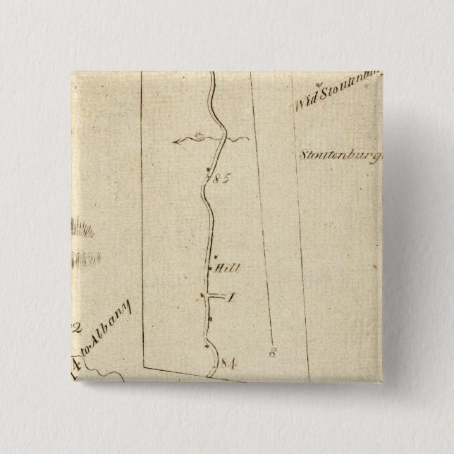 From Poughkeepsie to Albany 14 Button (Front)