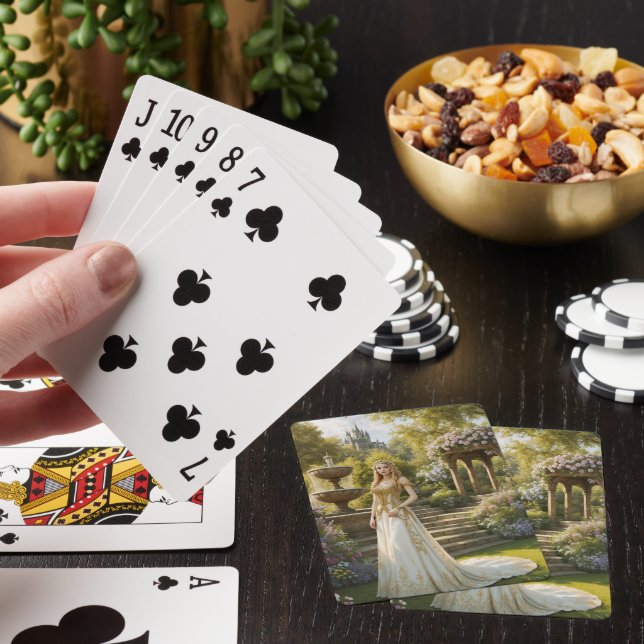 From Princess to Queen Poker Cards (In Situ)