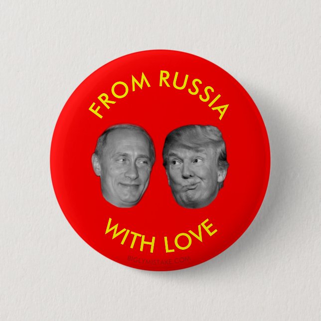 FROM RUSSIA WITH LOVE BUTTON (Front)