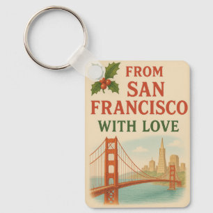From San Francisco With Love – Vintage Christmas Keychain