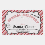 From Santa Gift Tag Stickers at Zazzle