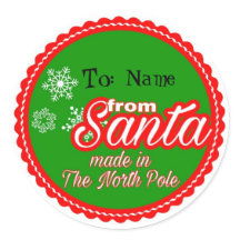 From Santa Personalized