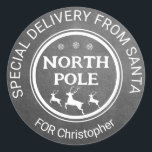 from santa stickers north pole<br><div class="desc">from Santa stickers custom north pole Christmas holiday</div>