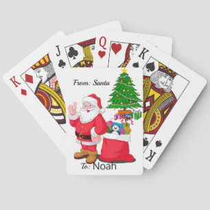 From Santa To Child's Name Classic Deck Poker Cards
