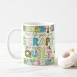 &quot;from Scraps To Quilt&quot; Personalized Mug at Zazzle
