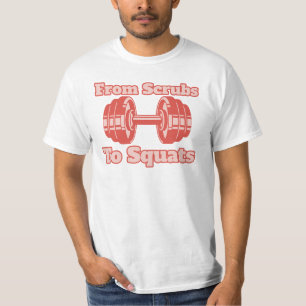 From Scrubs to Squats, Gym Nurse, Gym, Nurse, Male T-Shirt