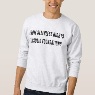 From Sleepless Nights to Solid Foundations Sweater