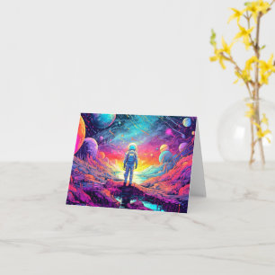 From Space & Beyond Design Birthday Card