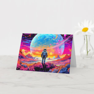 From Space & Beyond   Happy Birthday Card