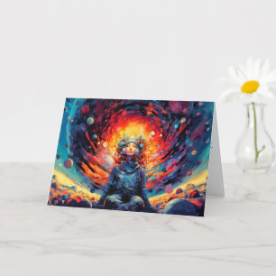 From Space & Beyond Illustration Card