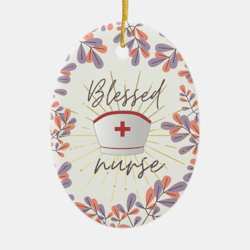 From Stethoscope to Soul Reflections of a Nurse Ceramic Ornament